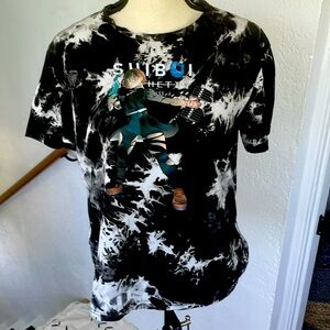 Shibui Aesthetic Tie Dye Anime Funimation T Shirt Adult Size M